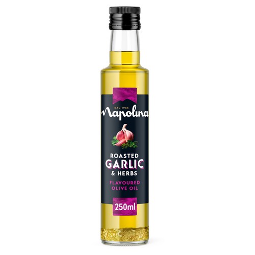 Napolina Roasted Garlic & Herbs Olive Oil 