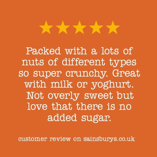 Dorset Cereals Gloriously Nutty Muesli No Added Sugar Breakfast Cereal 500g