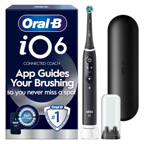 Oral-B Io Series 6 Ultimate Clean Electric Toothbrush Black
