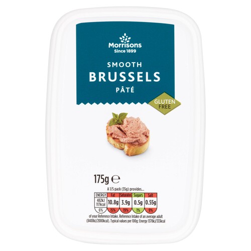 Morrisons Smooth Brussels Pâté Tub