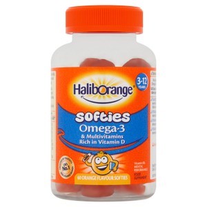 Haliborange Adult High Strength Immune Support Orange Gummies 1000IU