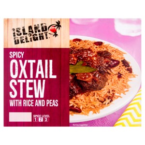 Oxtail Stew With Rice And Peas