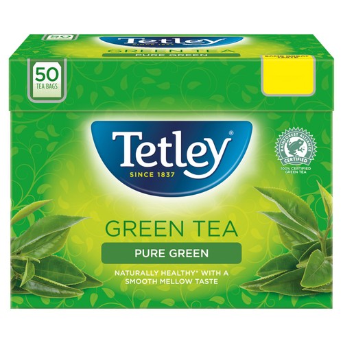 Tetley Pure Green Tea Bags 50s Morrisons Online Groceries Offers