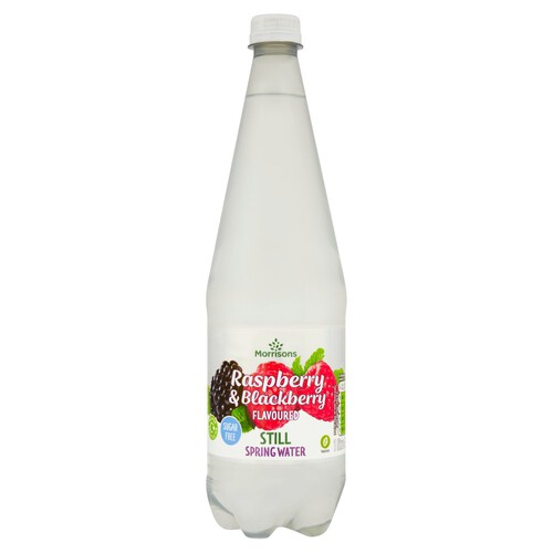 Morrisons Still Raspberry & Blackberry Flavoured Spring Water 