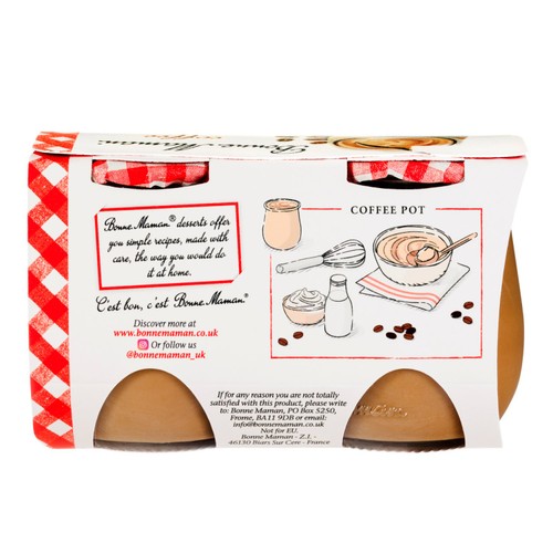 Bonne Maman Coffee Pot 2 X 115G