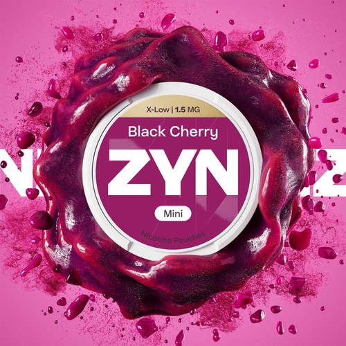 Zyn Black Cherry Mini Nicotine Pouches 1.5mg
