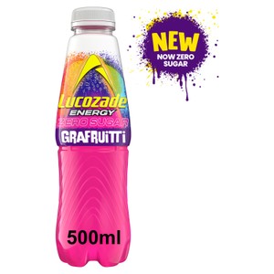 Lucozade Energy Sugar Free 500ml - Grafruitti