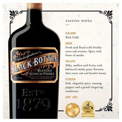 Black Bottle Blended Scotch Whisky 