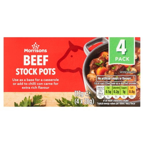 Morrisons beef stock pot