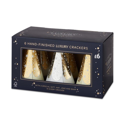 Morrisons Luxury Shaped Crackers 6 Pack