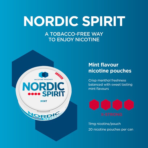 Nordic Spirit Mint Extra Strong Nicotine Pouches