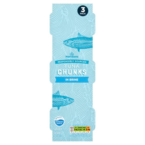 Morrisons tuna chunks in brine