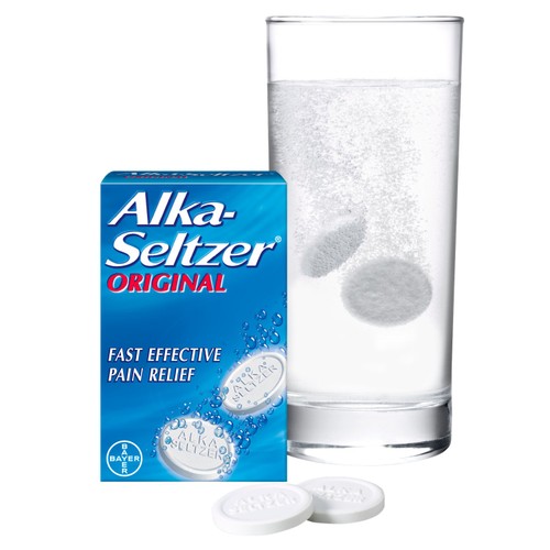 Alka-Seltzer Original Aspirin Pain Relief Soluble Tablets