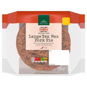 Morrisons Large Lattice Tex Mex Pie 440G