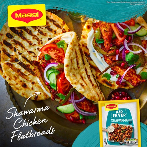 Maggi Air Fryer Shawarma 