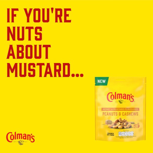 Colman's Honey Mustard Mixed Nuts 