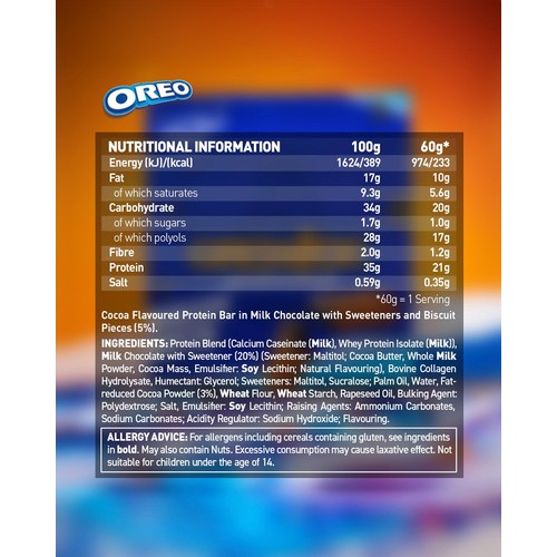 Grenade Oreo Protein Bar 60g