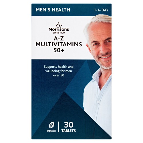 Morrisons Men's A - Z 50+ Vitamins 