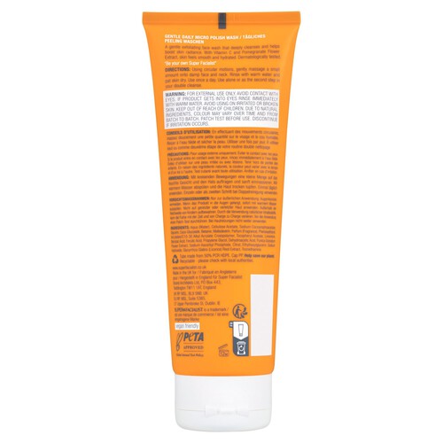 Super Facialist Vitamin C+ Gentle Daily Micro Polish Wash