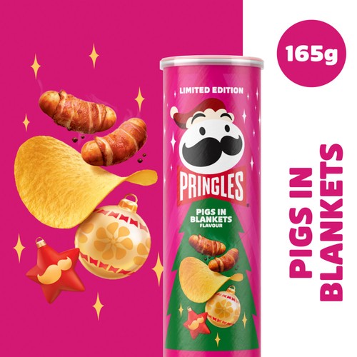 Pringles Christmas Pigs In Blankets 165g
