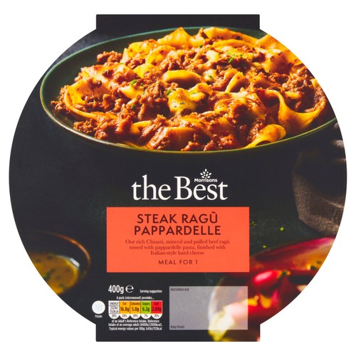 Morrisons The Best Steak Ragu Pappardelle