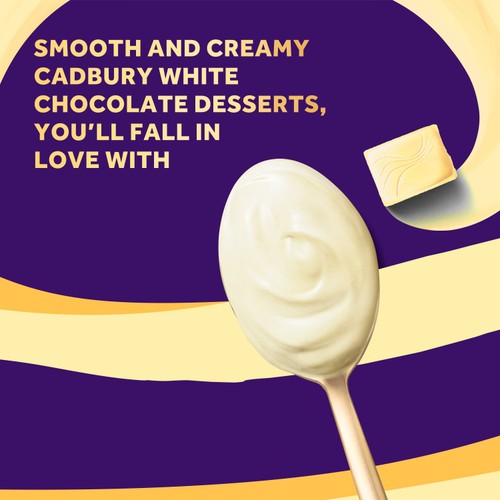 Cadbury Dairy Milk Winter Edition Chocolate Dessert Pots 2 x 60g (120g)