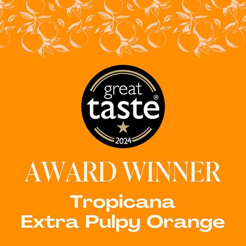 Tropicana Pure Orange Fruit Juice with Extra Juicy Bits 