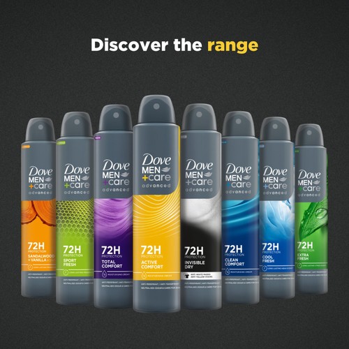 Dove For Men Anti-Perspirant Deodorant Active Comfort