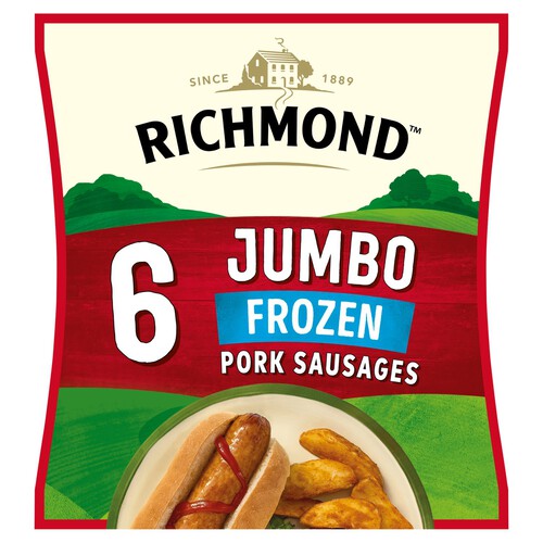 Richmond 6 Pork Jumbo Sausages 