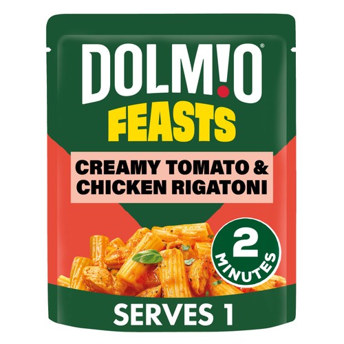 Dolmio Feasts Creamy Tomato And Chicken Rigatoni    250g