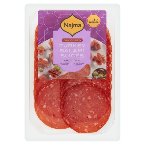 Najma Sliced Turkey Salami Slices