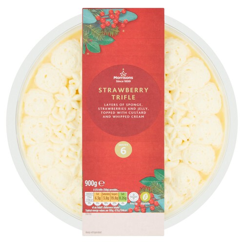 Morrisons Strawberry Trifle