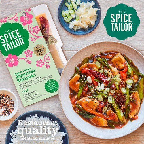The Spice Tailor Japanese Teriyaki Sauce Meal Kit 245g