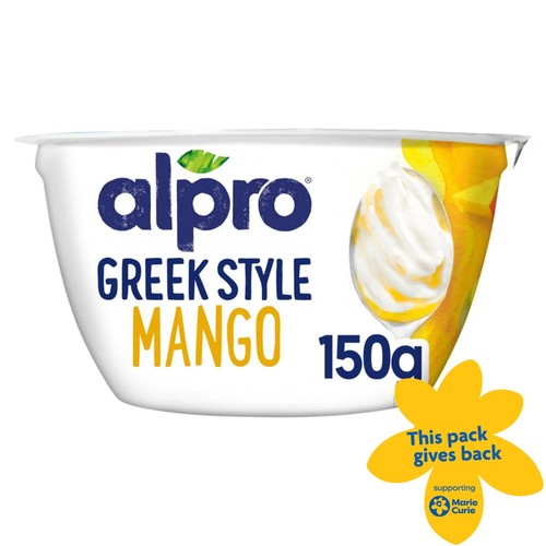 Alpro Greek Style Mango Dairy Free Yogurt 150g