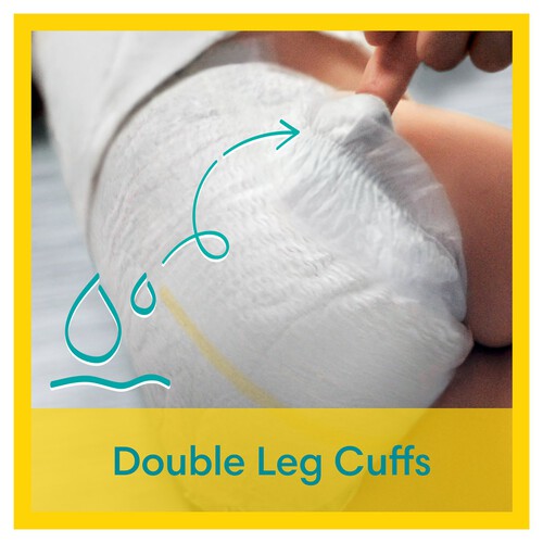 Pampers New Baby Nappies Size 3, 6kg-10kg, Essential Pack