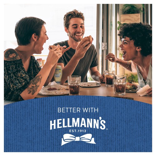 Hellmann's Garlic Squeezy Mayonnaise