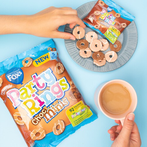 Fox's Biscuits Party Rings Choc Minis 