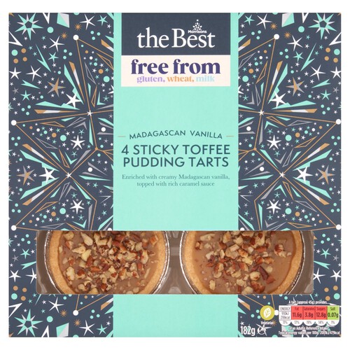 Morrisons The Best Free From Sticky Toffee Pudding Tarts 