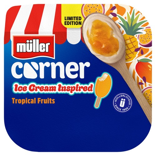 Muller Corner Limited Edition Ice Cream Inspired Tropical Fruits 136g