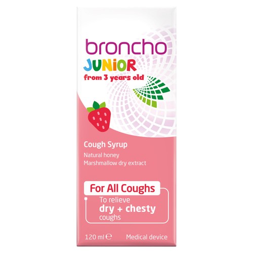 Bronchostop Junior 3+ Cough Syrup 120ml