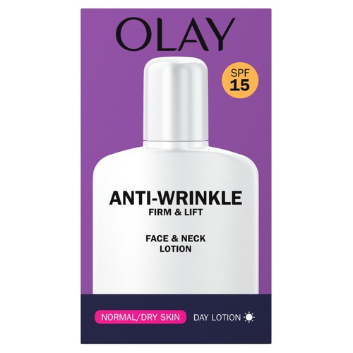 Olay Anti-Wrinkle Firm & Lift Daily Face & Neck Moisturiser SPF 15