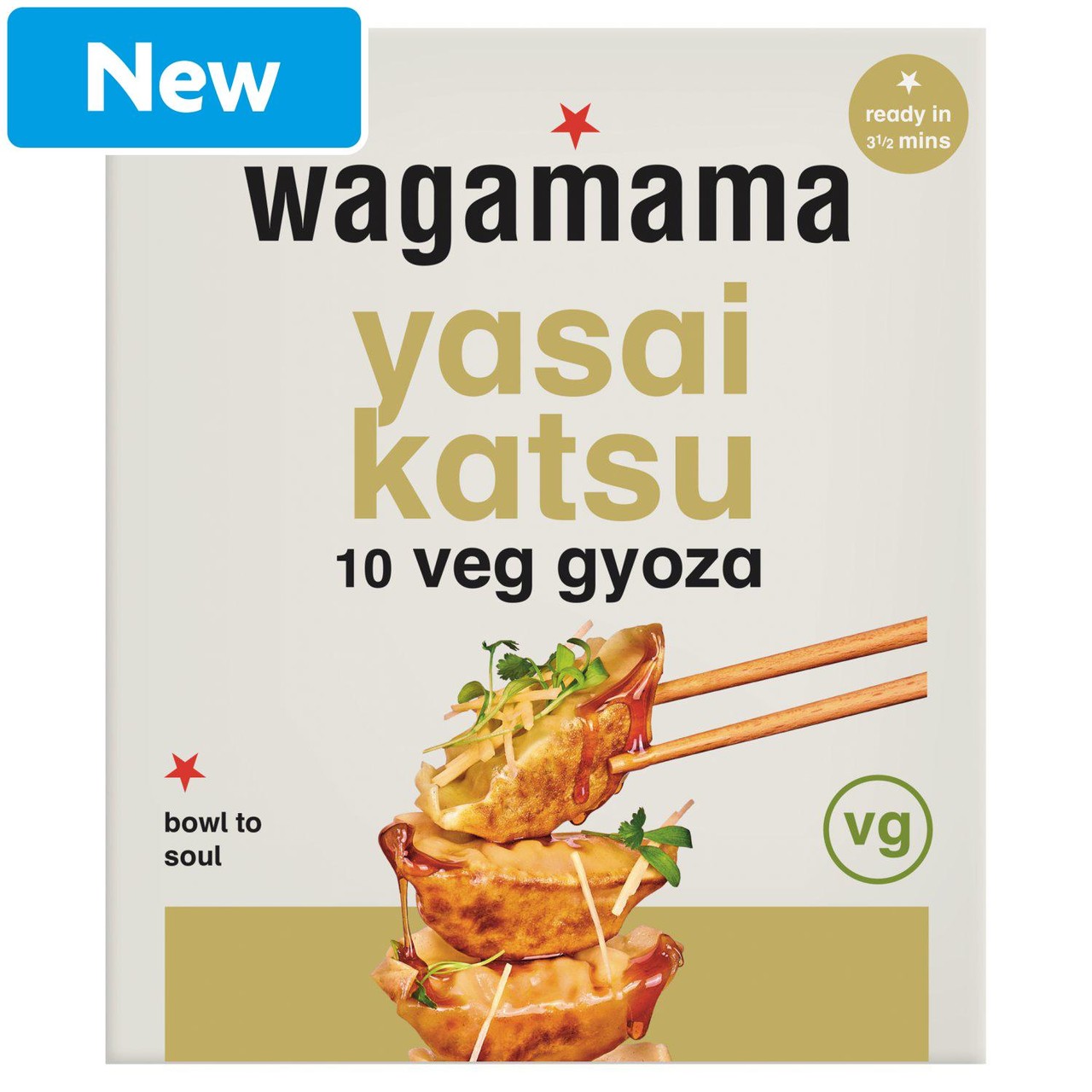 Wagamama 10 Yasai Katsu Veg Gyoza 200g