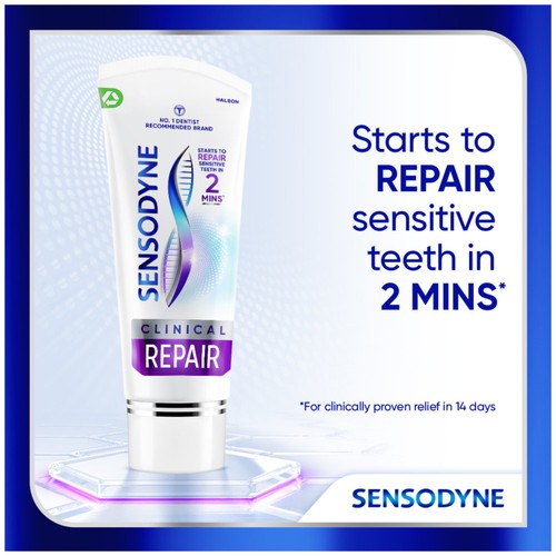 Sensodyne Clinical Protect Deep Clean Toothpaste 