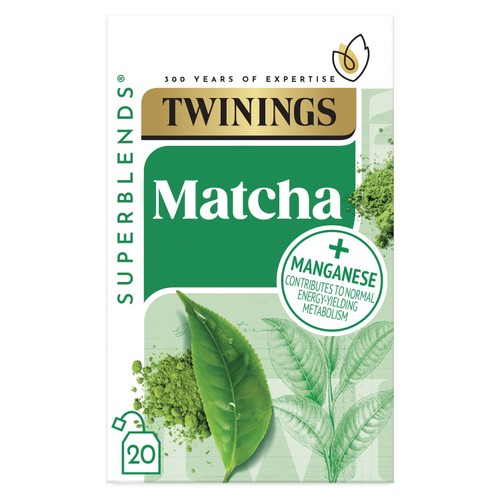 Twinings Superblends Supergreen Matcha 20 Tea Bags