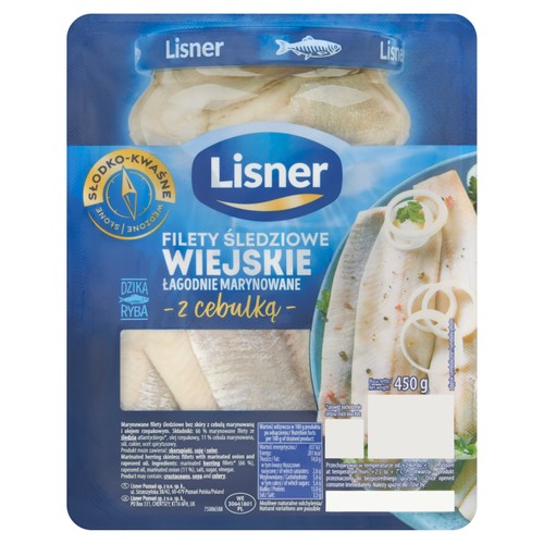 Lisner herring wijskie fillets