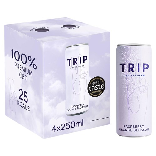 TRIP Raspberry Orange Blossom 4 x 250ml