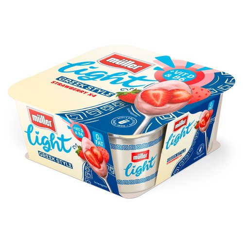 Muller Light Greek Style Strawberry Yogurt