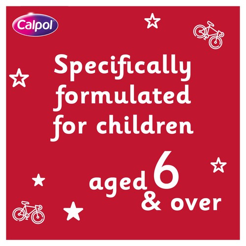 Calpol 6+ Years Sugar Free Strawberry Paracetamol Sachets