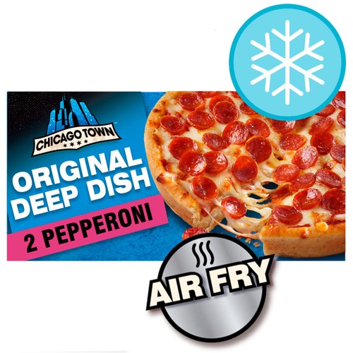 Chicago Town 2 Deep Dish Pepperoni Pizzas