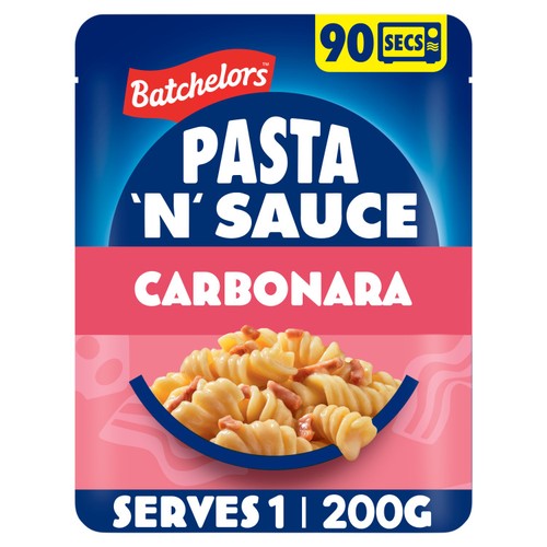 Batchelors Pasta'N'sauce Microwave Pouch Carbonara 200g